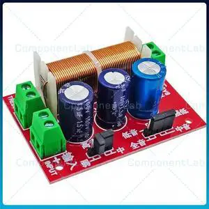 For 400W 2-Way Crossover Network Solder-Free Adjustable Audio Divider Board for Speaker DIY For 400W 2-Way Crossover Network Solder-Free Adjustable Audio Divider Board for Speaker DIY