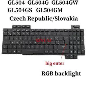 100%CZ CS For ROG Strix GL504 GL504G GL504GM GL504V GL504GS GL504GV keyboard RGB backlight 0KNB0-661ACS00 V170162AK1 100%CZ CS For ROG Strix GL504 GL504G GL504GM GL504V GL504GS GL504GV keyboard RGB backlight 0KNB0-661ACS00 V170162AK1