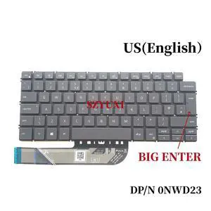 100%UK English big ENTER For Inspiron 13 5390 5391 7391 14 5490 5491 7491 5498 7490 5493 Laptop keyboard Backlit NWD23 100%UK English big ENTER For Inspiron 13 5390 5391 7391 14 5490 5491 7491 5498 7490 5493 Laptop keyboard Backlit NWD23
