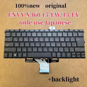 100% JA JP Japanese ForX360 15-EW 15-EY laptop keyboard backlight 100% JA JP Japanese ForX360 15-EW 15-EY laptop keyboard backlight