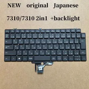100%JA JP Japanese For latitude 7310 2in1 laptop keyboard with backlight 397JM 0397JM 100%JA JP Japanese For latitude 7310 2in1 laptop keyboard with backlight 397JM 0397JM