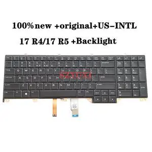 100%US English For 17 R4 R5 P31E Laptop Keyboard Backlight NSK-EE0BC PK131QB1A01 CF2YW 0CF2YW 100%US English For 17 R4 R5 P31E Laptop Keyboard Backlight NSK-EE0BC PK131QB1A01 CF2YW 0CF2YW