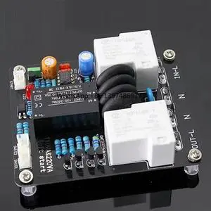 1PCS 2000W High Power Soft Start Board 30A Dual Temperature Control Switch Delayed Start Board For Amplifier Amp DIY 1PCS 2000W High Power Soft Start Board 30A Dual Temperature Control Switch Delayed Start Board For Amplifier Amp DIY
