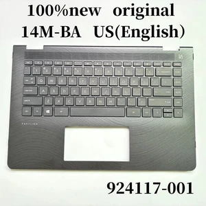 100%US English Forpavilion 14M-BA series Laptop Keyboard Palmrest Upper Cover 924117-001 100%US English Forpavilion 14M-BA series Laptop Keyboard Palmrest Upper Cover 924117-001