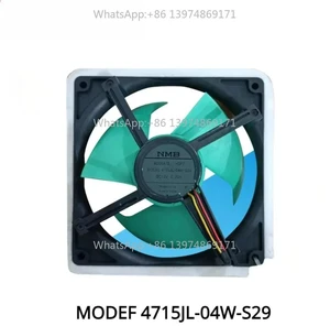 Cooling Fan For Refrigerator MODEF 4715JL-04W-S29 DC12V 0.23A Fridge Radiator Freezer Parts Cooling Fan For Refrigerator MODEF 4715JL-04W-S29 DC12V 0.23A Fridge Radiator Freezer Parts