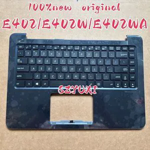 100%US English For E402 E402W E402WA Laptop keyboard Palmrest Assembly top cover C case BLUE 90NB0HC3 100%US English For E402 E402W E402WA Laptop keyboard Palmrest Assembly top cover C case BLUE 90NB0HC3
