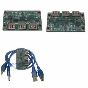 MAKCU Box KMBox Dual ESP32-S3 Development Board MACKU DMA Key Mouse Transmits Mouse Movement Signal with USB Cable MAKCU Box KMBox Dual ESP32-S3 Development Board MACKU DMA Key Mouse Transmits Mouse Movement Signal with USB Cable