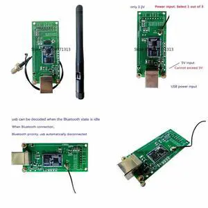 QCC5181 Bluetooth 5.4 USB DAC Audio Receiver Module LDAC APTX-HD HiFi Lossless Sound Audio Adapter QCC5181 Bluetooth 5.4 USB DAC Audio Receiver Module LDAC APTX-HD HiFi Lossless Sound Audio Adapter