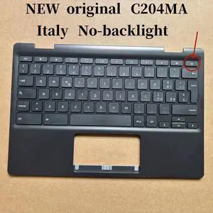 100%IT Italy For Chromebook C204 C204M C204MA laptop keyboard Palmrest Assembly TOP cover C case No-backlight 100%IT Italy For Chromebook C204 C204M C204MA laptop keyboard Palmrest Assembly TOP cover C case No-backlight