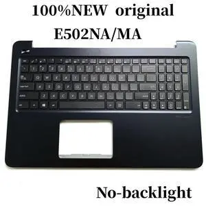 100%US English For E502 E502NA E502MA Laptop keyboard Palmrest Assembly Upper C case top cover No-backlight 100%US English For E502 E502NA E502MA Laptop keyboard Palmrest Assembly Upper C case top cover No-backlight