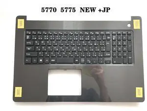 Japanese JP For Inspiron 17 5770 5775 Palmrest Keyboard Assembly Balck 0JJV4T JJV4T 04DNW1 4DNW1 Japanese JP For Inspiron 17 5770 5775 Palmrest Keyboard Assembly Balck 0JJV4T JJV4T 04DNW1 4DNW1