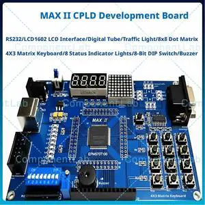 For Altera MAX II CPLD EPM570T100 Development Board Learning Experiment Board 50MHz JTAG For Altera MAX II CPLD EPM570T100 Development Board Learning Experiment Board 50MHz JTAG