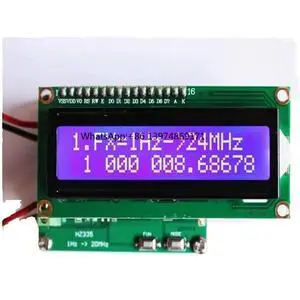 6 Digit High Precision Frequency Meter 1Hz-24MHz Pulse Signal Frequency Counter Test Instrument 6 Digit High Precision Frequency Meter 1Hz-24MHz Pulse Signal Frequency Counter Test Instrument