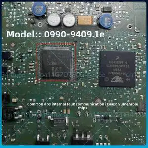 0990-9409.1E Suitable for Volkswagen, Mercedes-Benz, BMW, Audi and FOTES. ABS internal fault chip. 0990-9409.1E Suitable for Volkswagen, Mercedes-Benz, BMW, Audi and FOTES. ABS internal fault chip.