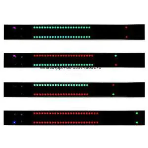 Nvarcher Dual 40 LED Level Indicator Stereo Audio Music Spectrum Green Red VU-Meter With Voice Control Case DC5V Nvarcher Dual 40 LED Level Indicator Stereo Audio Music Spectrum Green Red VU-Meter With Voice Control Case DC5V