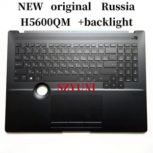 100%RU Russia For H5600 H5600QM laptop keyboard Palmrest Assembly TOP cover C case backlight 90NB0TF1 100%RU Russia For H5600 H5600QM laptop keyboard Palmrest Assembly TOP cover C case backlight 90NB0TF1