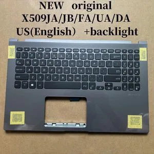 100%US english For X509 X509JA X509JB X509FA X509UA X509DA laptop keyboard Palmrest Assembly TOP cover C case backlight 100%US english For X509 X509JA X509JB X509FA X509UA X509DA laptop keyboard Palmrest Assembly TOP cover C case backlight
