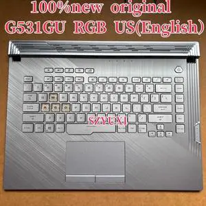 100%US English silver For G531 G531G G531GU laptop keyboard Palmrest Assembly TOP cover C case backlight 90NR01J6 100%US English silver For G531 G531G G531GU laptop keyboard Palmrest Assembly TOP cover C case backlight 90NR01J6