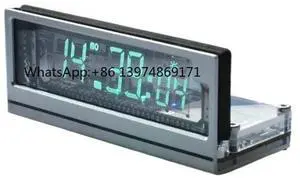 Vacuum Fluorescent Display VFD Clock WiFi Alarm Clock Timing Function Desktop Digital Clock Vacuum Fluorescent Display VFD Clock WiFi Alarm Clock Timing Function Desktop Digital Clock