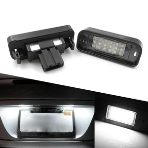 2Pcs White Led Number License Plate Light Lamp For Mercedes Benz W220 S Class 1999-2005 2Pcs White Led Number License Plate Light Lamp For Mercedes Benz W220 S Class 1999-2005