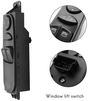 For Mercedes Benz W639 Vito 2003-2015 Car Power Window Control Switch Front Driver Side Regulator Button A6395450913 For Mercedes Benz W639 Vito 2003-2015 Car Power Window Control Switch Front Driver Side Regulator Button A6395450913
