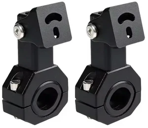 Motorcycle Spotlight Holder With Mini Bar Clamp Kits, Adjustable Light Bar Mounts For Motorcycles Motorcycle Spotlight Holder With Mini Bar Clamp Kits, Adjustable Light Bar Mounts For Motorcycles