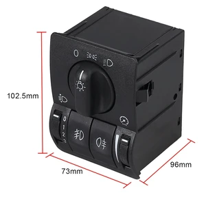 Auto Main Light Switch Headlight Fog Lamp Main Light Switch Control 6240097 90437440 For Opel Astra G Zafira A Auto Main Light Switch Headlight Fog Lamp Main Light Switch Control 6240097 90437440 For Opel Astra G Zafira A