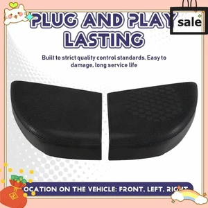 Car Front Door Speaker Cover Trim Speaker Grille For Mercedes-Benz CLC-Class Coupe W203 2008-2011 A20372703889051 L+R Car Front Door Speaker Cover Trim Speaker Grille For Mercedes-Benz CLC-Class Coupe W203 2008-2011 A20372703889051 L+R