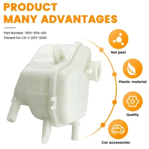 19101-5PA-A01 Coolant Expansion Tank Resevoir Bottle For Honda CR-V 2017-2020 19101-5PA-A01 Coolant Expansion Tank Resevoir Bottle For Honda CR-V 2017-2020