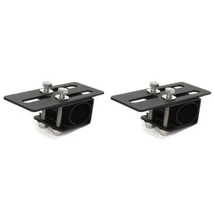 2Pc Universal Led Light Bar Roof Rack Mount Bracket No-Drill Installation For Suvs & Off-Road Vehicles 2Pc Universal Led Light Bar Roof Rack Mount Bracket No-Drill Installation For Suvs & Off-Road Vehicles