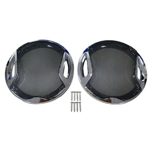 Rear Speaker Grills Trim Mesh Covers For Electra Glide FLHTCU FLHTCUL FLHTK FLHTKL FLTRU 2014-2023 Rear Speaker Grills Trim Mesh Covers For Electra Glide FLHTCU FLHTCUL FLHTK FLHTKL FLTRU 2014-2023