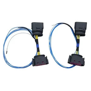 Adaptor Wire Cable For Head Light Retrofit Halogen To Xenon 10 To 12 PIN For Jetta MK5 R32 2005-2010 Adaptor Wire Cable For Head Light Retrofit Halogen To Xenon 10 To 12 PIN For Jetta MK5 R32 2005-2010
