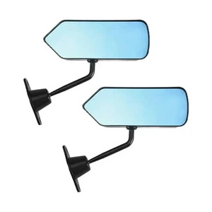 1 Pair Universal F1 Style Car Side Rearview Mirrors Door Wing Rear View Mirror For Benz Honda Ford ABS Carbon Fiber Look 1 Pair Universal F1 Style Car Side Rearview Mirrors Door Wing Rear View Mirror For Benz Honda Ford ABS Carbon Fiber Look