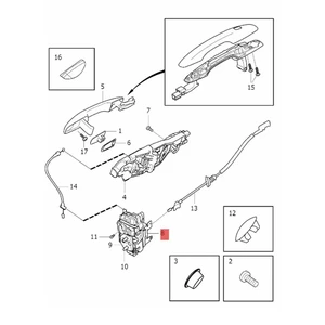 Left Rear Door Lock Actuator Latch Mechanism 31462448 For Volvo XC40 XC90 XC60 V90 S60 S90 2015-2023 32131412 LHD Left Rear Door Lock Actuator Latch Mechanism 31462448 For Volvo XC40 XC90 XC60 V90 S60 S90 2015-2023 32131412 LHD