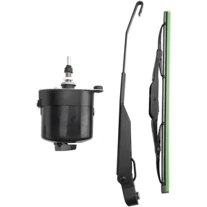12V Universal Windscreen Wiper Motor Parts With And Blade For Jeep Tractor 01287358 7731000001 12V Universal Windscreen Wiper Motor Parts With And Blade For Jeep Tractor 01287358 7731000001
