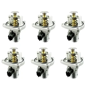 For Cruze Sonic Aveo Astra Zafira Signum Compatible 6X Engine Coolant Thermostat Assembly 55578419 96984104 555970 For Cruze Sonic Aveo Astra Zafira Signum Compatible 6X Engine Coolant Thermostat Assembly 55578419 96984104 555970