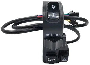 ATV Handlebar Switch Motorcycle Electric Throttle Horn Gear Button Universal With 7/8 Inch 22MM ATV Handlebar Switch Motorcycle Electric Throttle Horn Gear Button Universal With 7/8 Inch 22MM