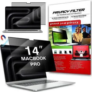 avakot Magnetic Removable Privacy Screen For MacBook Pro 14 Inch M1-M5 avakot Magnetic Removable Privacy Screen For MacBook Pro 14 Inch M1-M5