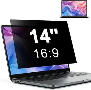 BSPROTE Laptop Privacy Screen 14 Inch 16:9 Display BSPROTE Laptop Privacy Screen 14 Inch 16:9 Display