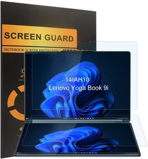 KEANBOLL (2 Pack Anti Blue Light Screen Protector for 14-Inch Lenovo Yoga Book 9i Dual (Models:14IAH10), Blue Light Blocking Anti Glare and Anti Fingerprint (Matte) Shield KEANBOLL (2 Pack Anti Blue Light Screen Protector for 14-Inch Lenovo Yoga Book 9i Dual (Models:14IAH10), Blue Light Blocking Anti Glare and Anti Fingerprint (Matte) Shield
