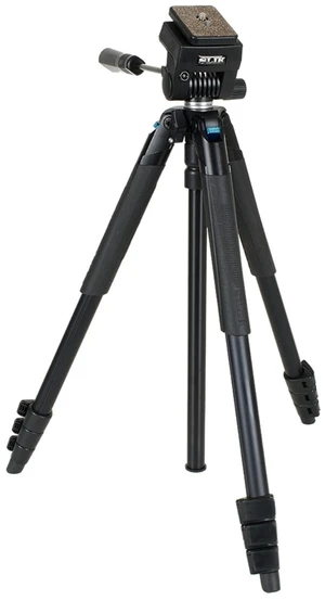 Slik Video Sprint III Travel Tripod w/Sprint Video Head for Mirrorless/DSLR Sony Nikon Canon Fuji Cameras and More - Black (617-521) Slik Video Sprint III Travel Tripod w/Sprint Video Head for Mirrorless/DSLR Sony Nikon Canon Fuji Cameras and More - Black (617-521)