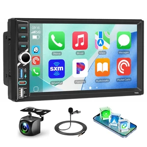 7-Inch Double DIN Car Stereo, Wireless CarPlay & Android Auto 7-Inch Double DIN Car Stereo, Wireless CarPlay & Android Auto
