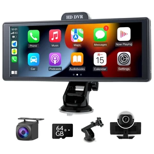 10'' Wireless CarPlay Screen with 2K Dash Cam, HD Touchscreen 10'' Wireless CarPlay Screen with 2K Dash Cam, HD Touchscreen