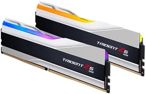 G.SKILL Trident Z5 RGB Series DDR5 RAM (Intel XMP 3.0 & AMD EXPO) 32GB (2x16GB) Up to 6000MT/s* CL36-36-36-96 1.35V Desktop Computer Memory U-DIMM - Metallic Silver (F5-6000J3636F16GX2-TZ5 G.SKILL Trident Z5 RGB Series DDR5 RAM (Intel XMP 3.0 & AMD EXPO) 32GB (2x16GB) Up to 6000MT/s* CL36-36-36-96 1.35V Desktop Computer Memory U-DIMM - Metallic Silver (F5-6000J3636F16GX2-TZ5
