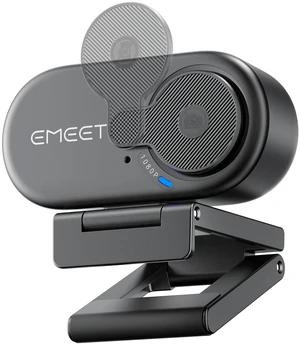 EMEET C100 1080P Webcam for PC w/Rotating Privacy Cover, Mic & Metal Clip EMEET C100 1080P Webcam for PC w/Rotating Privacy Cover, Mic & Metal Clip