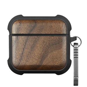 Carveit Solid Wood Case for AirPods 4, Natural Grain, Walnut Carveit Solid Wood Case for AirPods 4, Natural Grain, Walnut
