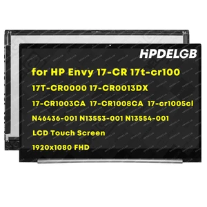 HPDELGB N46436-001 N13553-001 N13554-001 Replacement for HP Envy 17-CR 17t-cr100 17T-CR0000 17-CR0013DX 17-CR1003CA 17-CR1008CA 17-cr1005cl 1920x1080 FHD IPS LCD Touch Screen Digitizer Assembly HPDELGB N46436-001 N13553-001 N13554-001 Replacement for HP Envy 17-CR 17t-cr100 17T-CR0000 17-CR0013DX 17-CR1003CA 17-CR1008CA 17-cr1005cl 1920x1080 FHD IPS LCD Touch Screen Digitizer Assembly