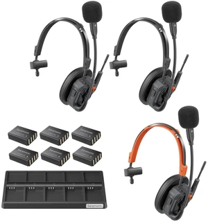 Saramonic WiTalk9X-3S 3-Person Wireless Headset Intercom System Saramonic WiTalk9X-3S 3-Person Wireless Headset Intercom System