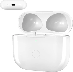USB-C Charging Case for AirPods Pro and Pro2, Compatible for AirPod Pro and Pro2 Charging Case Replacement, Built-in 450 mAh Battery with Bluetooth Pairing Sync Button(Headphones Not Include USB-C Charging Case for AirPods Pro and Pro2, Compatible for AirPod Pro and Pro2 Charging Case Replacement, Built-in 450 mAh Battery with Bluetooth Pairing Sync Button(Headphones Not Include