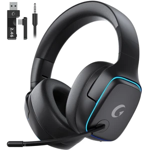 Gvyugke 2.4GHz Wireless Gaming Headsets for PS5, PS4, PC, Switch,MatteBlack Gvyugke 2.4GHz Wireless Gaming Headsets for PS5, PS4, PC, Switch,MatteBlack